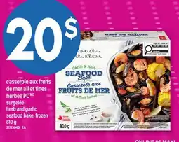 Maxi CASSEROLE AUX FRUITS DE MER AIL ET FINES HERBES PC | HERB AND GARLIC SEAFOOD BAKE offer