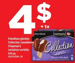 Maxi FRIANDISES GLACÉES COLLECTION CANADIENNE CHAPMAN'S, 4/8 UN offer