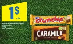 Maxi BARRES DE CHOCOLAT INDIVIDUELLES CADBURY offer