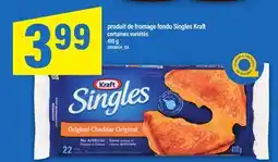 Maxi PRODUIT DE FROMAGE FONDU SINGLES KRAFT offer