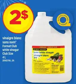Maxi VINAIGRE BLANC SANS NOM | WHITE VINEGAR offer