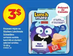 Maxi TROUSSES-REPAS OU STACKERS LUNCHMATE SCHNEIDERS | LUNCH KITS OR STACKERS offer