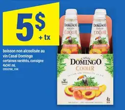 Maxi BOISSON NON ALCOOLISÉE AU VIN CASAL DOMINGO | NON-ALCOHOLIC WINE DRINK CASAL DOMINGO offer