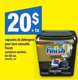 Maxi CAPSULES DE DÉTERGENT POUR LAVE-VAISSELLE FINISH, 60-105 UN offer