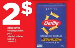 Maxi PÂTES BARILLA | PASTA, 340/410 g offer