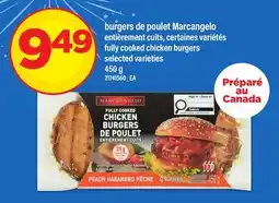 Maxi BURGERS DE POULET MARCANGELO ENTIÈREMENT CUITS offer