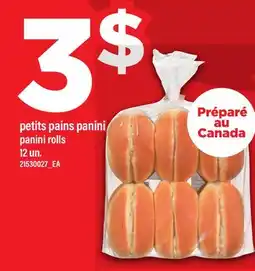 Maxi PETITS PAINS PANINI | PANINI ROLLS, 12 UN offer