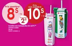 Maxi BOUTEILLES AVEC BRELOQUES MA MINI SOIF PC offer