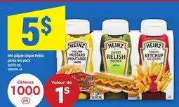 Maxi TRIO PIQUE-NIQUE HEINZ | PICNIC TRIO PACK offer