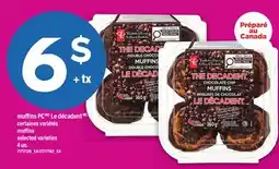 Maxi MUFFINS PC LE DÉCADENT | MUFFINS, 4 UN offer