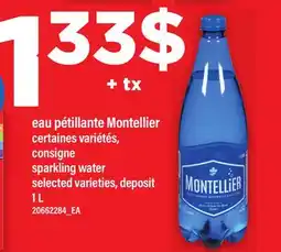Maxi EAU PÉTILLANTE MONTELLIER | SPARKLING WATER offer