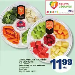 Marché Bonichoix C'EST PRÊT! VEGGIE OR FRUIT CAROUSEL offer