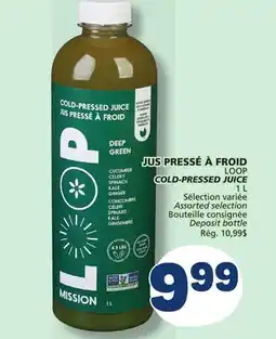 Marché Bonichoix LOOP COLD-PRESSED JUICE offer