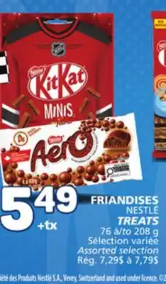 Marché Bonichoix NESTLÉ TREATS offer
