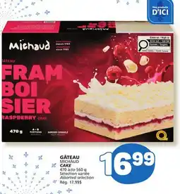 Marché Bonichoix MICHAUD CAKE offer