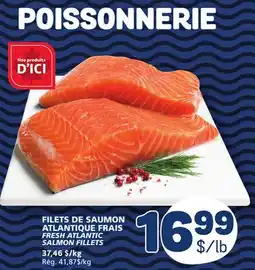 Marché Bonichoix FRESH ATLANTIC SALMON FILLETS offer