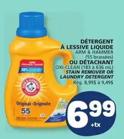 Marché Bonichoix ARM & HAMMER LAUNDRY DETERGENT offer