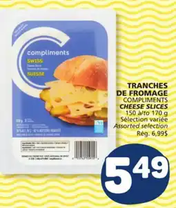 Marché Bonichoix COMPLIMENTS CHEESE SLICES offer