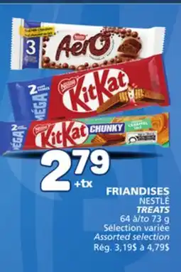 Marché Bonichoix NESTLÉ TREATS offer