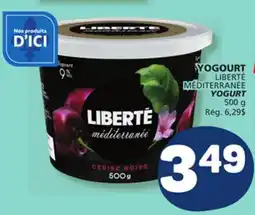 Marché Bonichoix LIBERTÉ MÉDITERRANÉE YOGURT offer