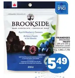 Marché Bonichoix BROOKSIDE TREATS offer
