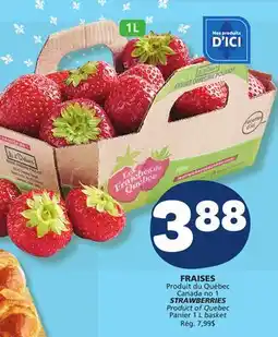 Marché Bonichoix STRAWBERRIES offer