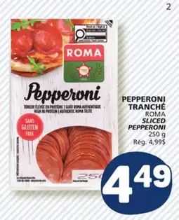 Marché Bonichoix ROMA SLICED PEPPERONI offer