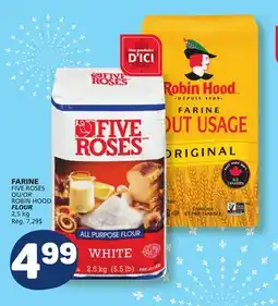 Marché Bonichoix FIVE ROSES OR ROBIN HOOD FLOUR offer