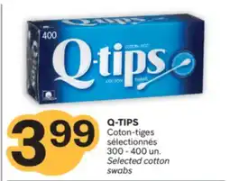 Brunet Q-TIPS Coton-tiges sélectionnés offer