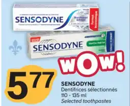 Brunet SENSODYNE Dentifrices sélectionnés offer