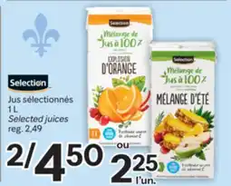Brunet Selection Jus sélectionnés offer