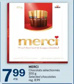 Brunet MERCI Chocolats sélectionnés offer
