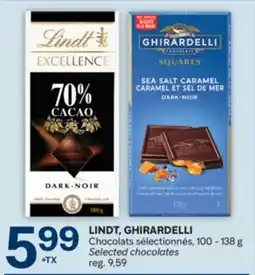Brunet LINDT, GHIRARDELLI Chocolats sélectionnés offer