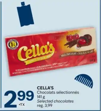 Brunet CELLA'S Chocolats sélectionnés offer