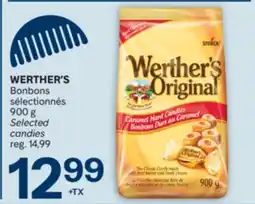 Brunet WERTHER'S Bonbons sélectionnés offer