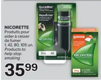 Brunet NICORETTE Produits pour aider à cesser de fumer offer