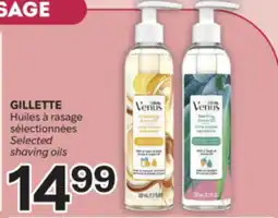 Brunet GILLETTE Huiles à rasage sélectionnées offer