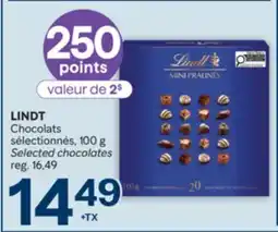 Brunet LINDT Chocolats sélectionnés offer