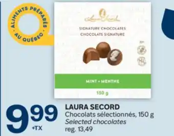 Brunet LAURA SECORD Chocolats sélectionnés offer