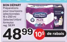 Brunet BON DÉPART Préparations pour nourissons sélectionnées offer
