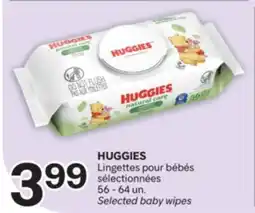 Brunet HUGGIES Lingettes pour bébés sélectionnées offer