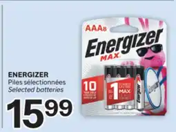 Brunet ENERGIZER Piles sélectionnées offer