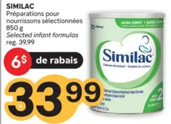 Brunet SIMILAC Préparations pour nourrissons sélectionnées offer