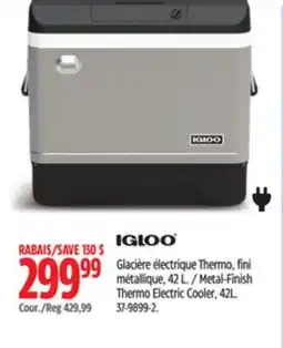 Canadian Tire Metal-Finish Thermo Electric Cooler, 42L offer