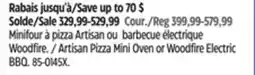 Canadian Tire Artisan Pizza Mini Oven or Woodfire Electric BBQ offer