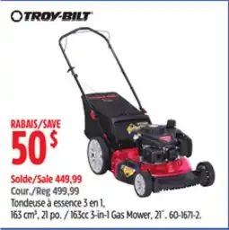 Canadian Tire 163cc 3-in-1 Gas Mower, 21˝ offer