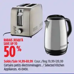Canadian Tire Selected Kitchen Appliances offer