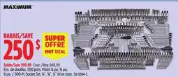 Canadian Tire 500-Pc Socket Set offer