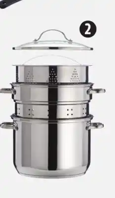Canadian Tire 8-Qt Stainless-Steel Pasta Pot Set, 4-Pc offer