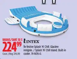 Canadian Tire Splash 'N' Chill Island offer